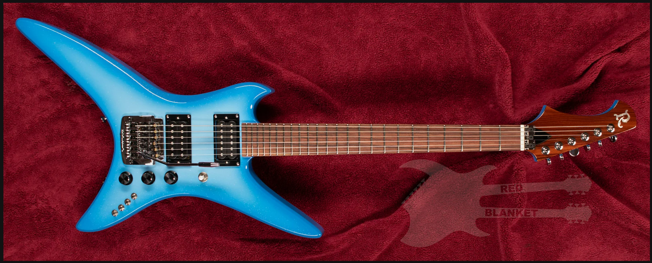 B.C. Rich Stealth USA Vintage Blue Burst
