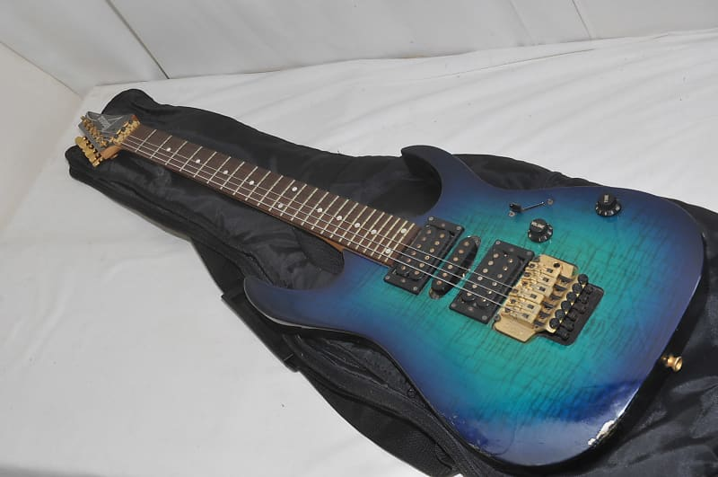 Ibanez RG370, made by Fujigen, blue Electric Guitar RefNo 7141