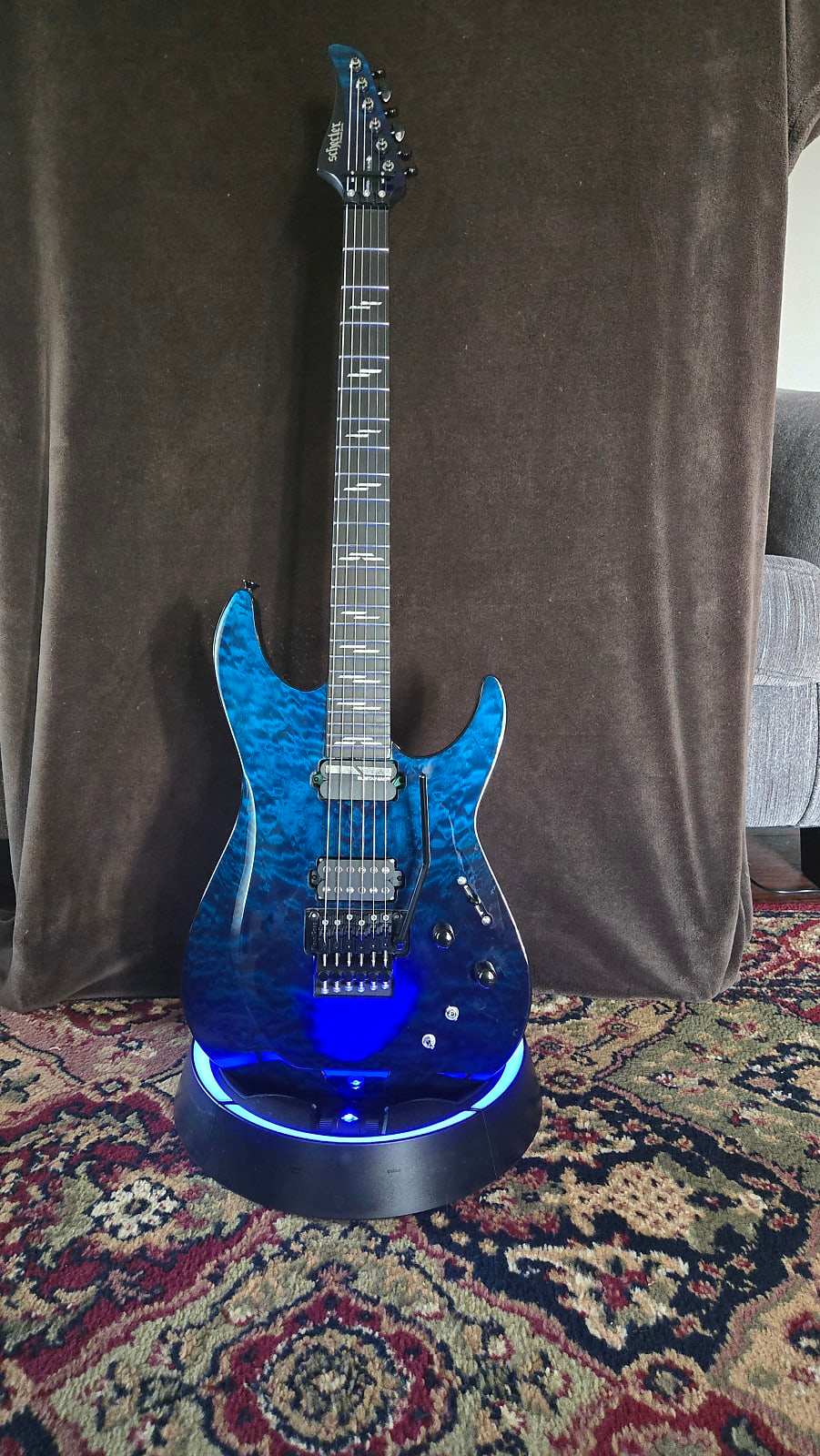 Schecter Reaper-6 FR S Elite Sustainiac 2022 - Present - Deep Ocean Blue